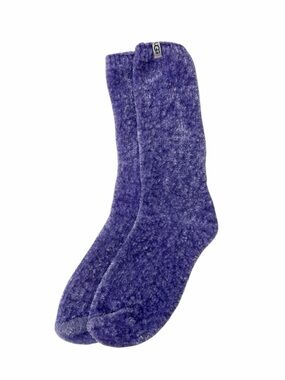 UGG Women’s Purple Leda Cozy High-Knee Crew Socks NWOT